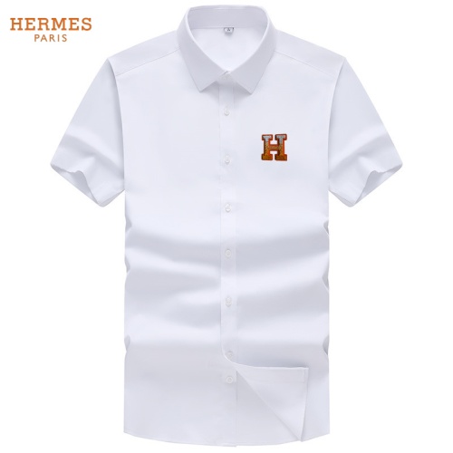 Wholesale Hermes Shirts Short Sleeved For Unisex #1251406 $38.00 USD, Wholesale Quality Replica Hermes Shirts