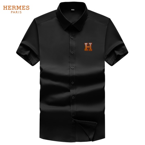 Wholesale Hermes Shirts Short Sleeved For Unisex #1251407 $38.00 USD, Wholesale Quality Replica Hermes Shirts