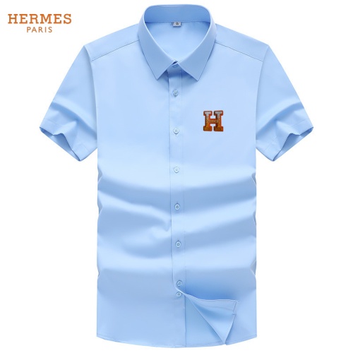 Wholesale Hermes Shirts Short Sleeved For Unisex #1251409 $38.00 USD, Wholesale Quality Replica Hermes Shirts