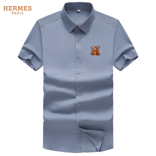 Wholesale Hermes Shirts Short Sleeved For Unisex #1251410 $38.00 USD, Wholesale Quality Replica Hermes Shirts