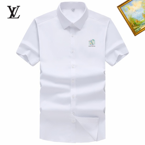 Wholesale Louis Vuitton LV Shirts Short Sleeved For Unisex #1251426 $38.00 USD, Wholesale Quality Replica Louis Vuitton LV Shirts