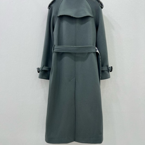 Replica Burberry Trench Coat Long Sleeved For Women #1251440 $225.00 USD for Wholesale