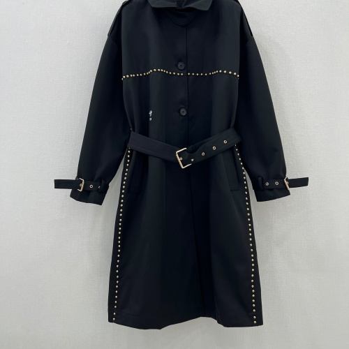 Wholesale Christian Dior Coat Long Sleeved For Women #1251481 $140.00 USD, Wholesale Quality Replica Christian Dior Coat