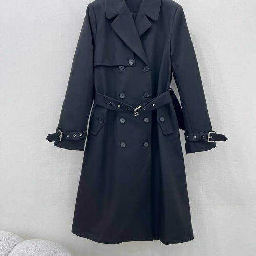 Wholesale Christian Dior Coat Long Sleeved For Women #1251490 $170.00 USD, Wholesale Quality Replica Christian Dior Coat