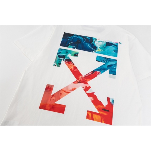 Replica Off-White T-Shirts Short Sleeved For Men #1251498 $34.00 USD for Wholesale