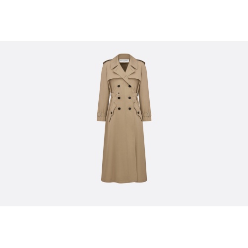 Wholesale Christian Dior Coat Long Sleeved For Women #1251499 $192.00 USD, Wholesale Quality Replica Christian Dior Coat