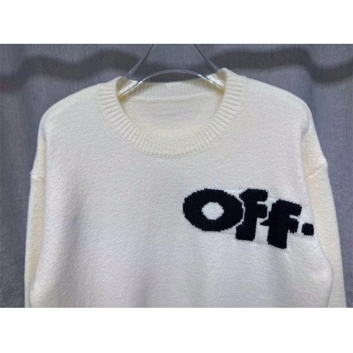 Replica Off-White Sweaters Long Sleeved For Unisex #1251515 $52.00 USD for Wholesale