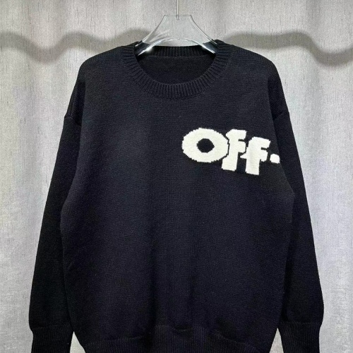 Wholesale Off-White Sweaters Long Sleeved For Unisex #1251516 $52.00 USD, Wholesale Quality Replica Off-White Sweaters