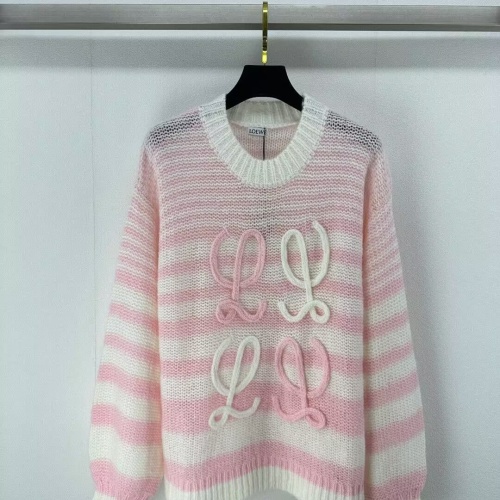 Wholesale LOEWE Sweaters Long Sleeved For Women #1251534 $98.00 USD, Wholesale Quality Replica LOEWE Sweaters