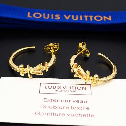 Wholesale Louis Vuitton Earrings For Women #1251615 $25.00 USD, Wholesale Quality Replica Louis Vuitton Earrings