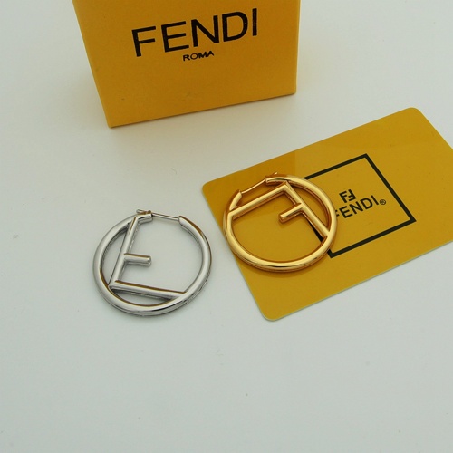 Wholesale Fendi Earrings For Women #1251616 $32.00 USD, Wholesale Quality Replica Fendi Earrings