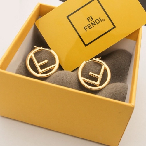 Replica Fendi Earrings For Women #1251622 $29.00 USD for Wholesale