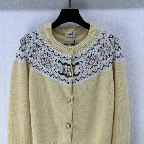 Replica Celine Sweaters Long Sleeved For Women #1251657 $98.00 USD for Wholesale