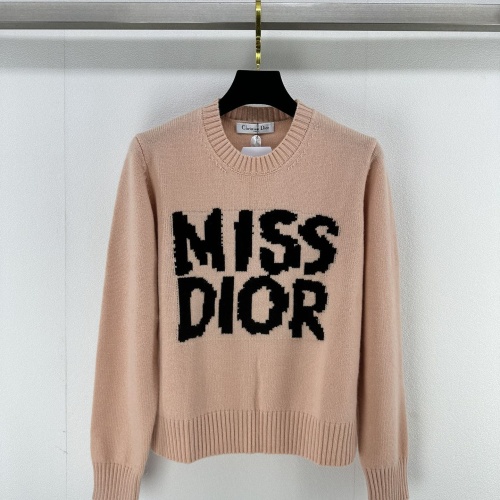 Wholesale Christian Dior Sweaters Long Sleeved For Women #1251687 $88.00 USD, Wholesale Quality Replica Christian Dior Sweaters