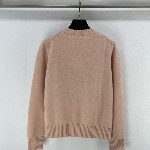 Replica Christian Dior Sweaters Long Sleeved For Women #1251687 $88.00 USD for Wholesale