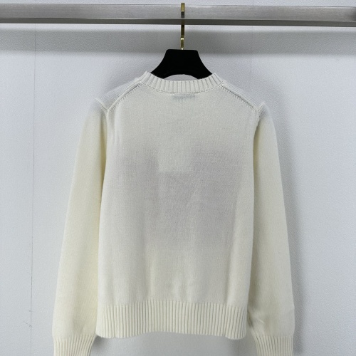 Replica Christian Dior Sweaters Long Sleeved For Women #1251688 $88.00 USD for Wholesale