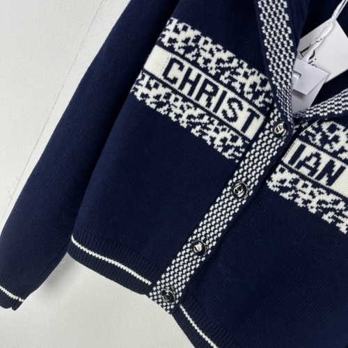 Replica Christian Dior Sweaters Long Sleeved For Women #1251689 $100.00 USD for Wholesale