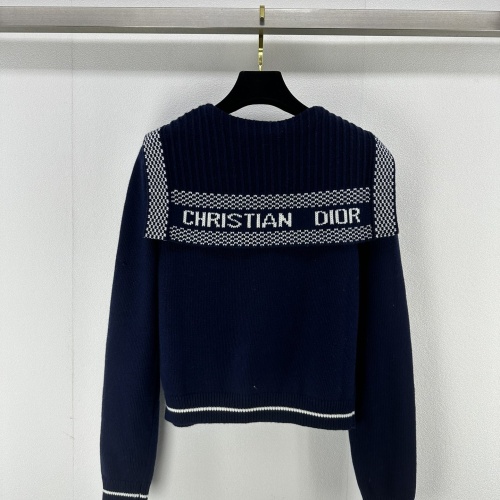 Replica Christian Dior Sweaters Long Sleeved For Women #1251689 $100.00 USD for Wholesale