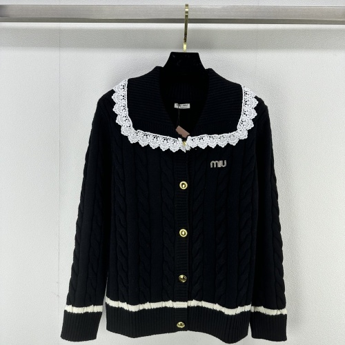 Wholesale MIU MIU Sweater Long Sleeved For Women #1251709 $108.00 USD, Wholesale Quality Replica MIU MIU Sweater