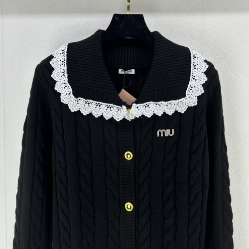 Replica MIU MIU Sweater Long Sleeved For Women #1251709 $108.00 USD for Wholesale