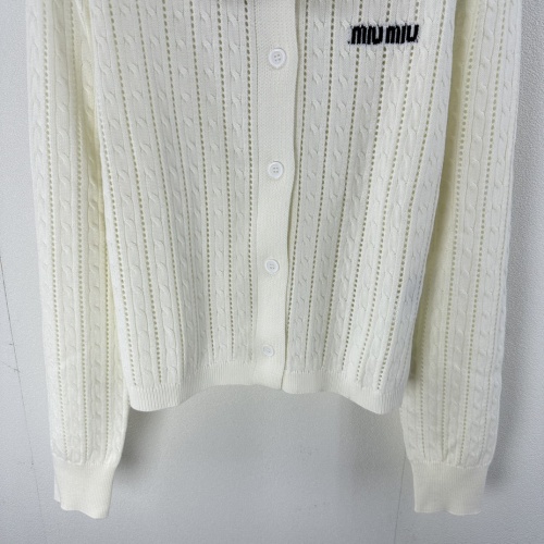 Replica MIU MIU Sweater Long Sleeved For Women #1251732 $96.00 USD for Wholesale