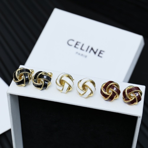 Replica Celine Earrings For Women #1251748 $29.00 USD for Wholesale