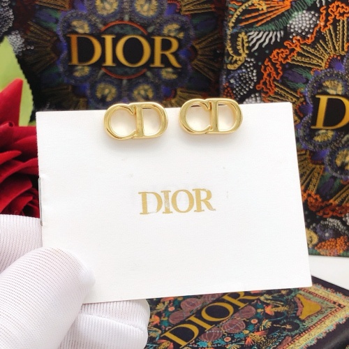 Replica Christian Dior Earrings For Women #1251765 $25.00 USD for Wholesale