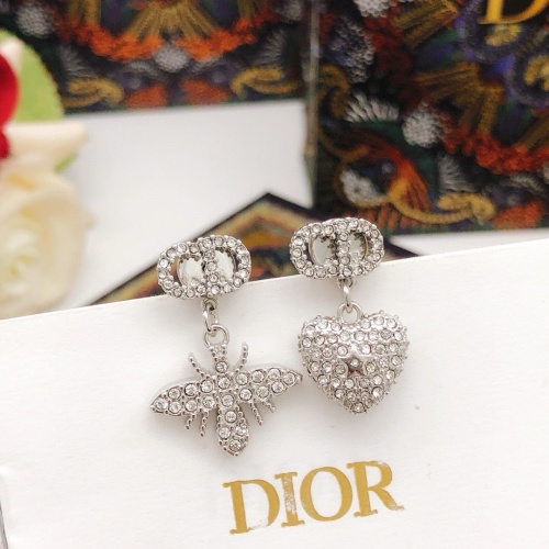 Wholesale Christian Dior Earrings For Women #1251777 $27.00 USD, Wholesale Quality Replica Christian Dior Earrings