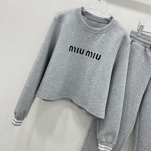 Replica MIU MIU Tracksuits Long Sleeved For Women #1251783 $140.00 USD for Wholesale