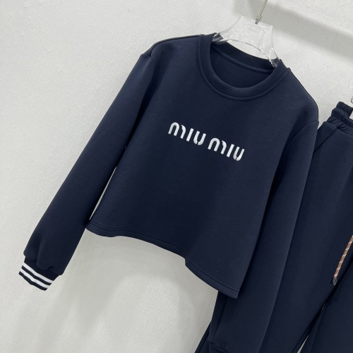 Replica MIU MIU Tracksuits Long Sleeved For Women #1251785 $140.00 USD for Wholesale