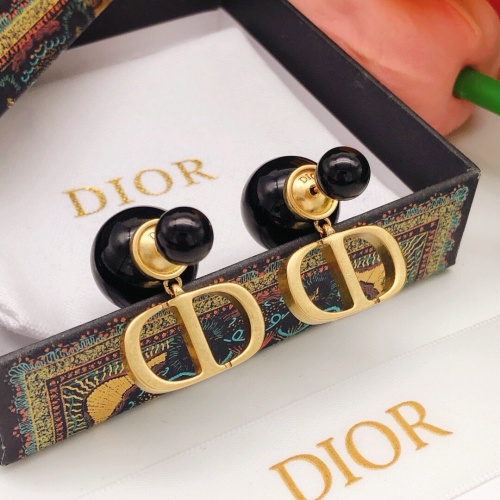 Replica Christian Dior Earrings For Women #1251802 $27.00 USD for Wholesale