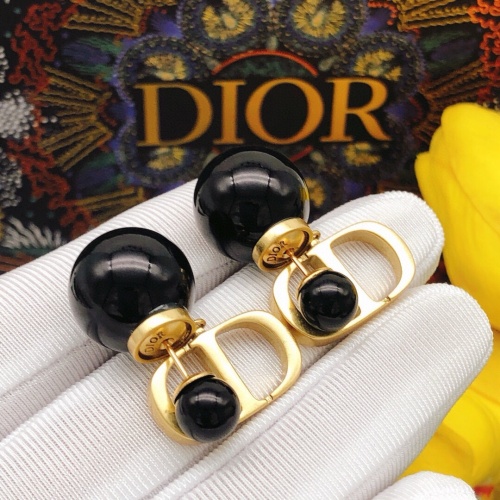 Replica Christian Dior Earrings For Women #1251802 $27.00 USD for Wholesale