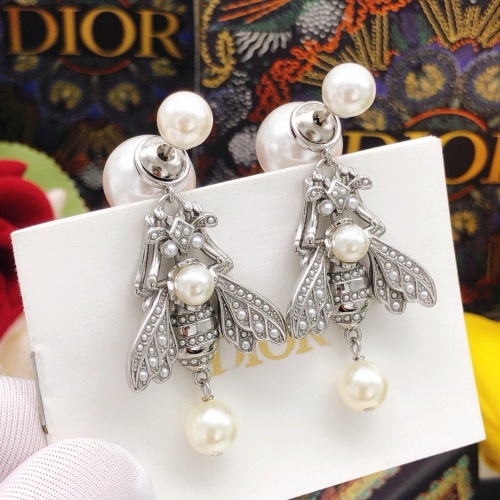 Wholesale Christian Dior Earrings For Women #1251831 $29.00 USD, Wholesale Quality Replica Christian Dior Earrings