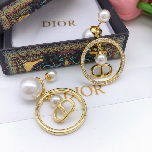 Replica Christian Dior Earrings For Women #1251832 $29.00 USD for Wholesale