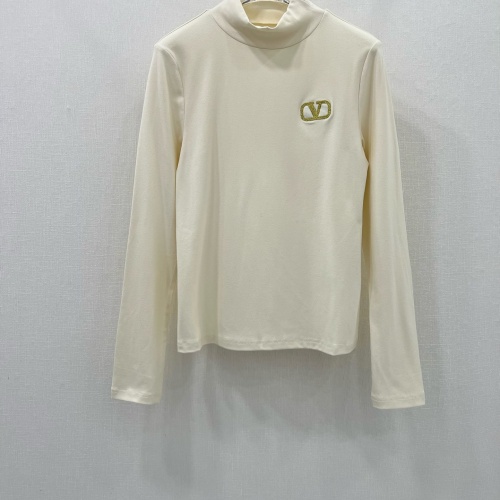 Wholesale Valentino T-Shirts Long Sleeved For Women #1251839 $85.00 USD, Wholesale Quality Replica Valentino T-Shirts