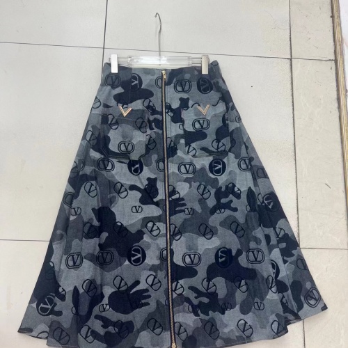 Wholesale Valentino Midi Skirt For Women #1251865 $92.00 USD, Wholesale Quality Replica Valentino Skirts