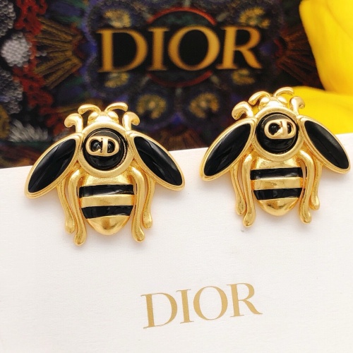 Wholesale Christian Dior Earrings For Women #1251866 $27.00 USD, Wholesale Quality Replica Christian Dior Earrings