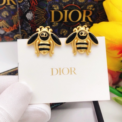 Replica Christian Dior Earrings For Women #1251866 $27.00 USD for Wholesale