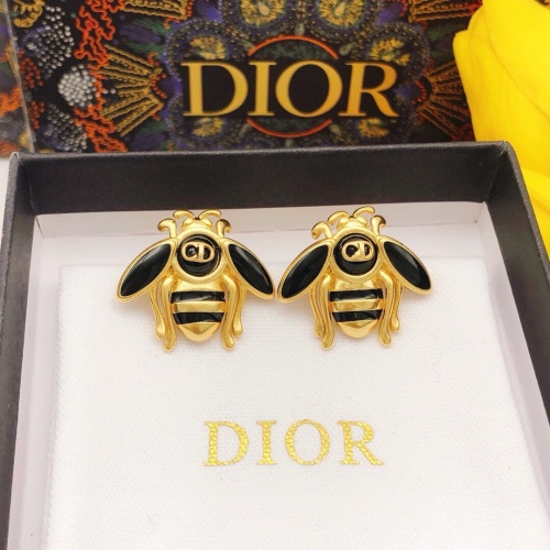 Replica Christian Dior Earrings For Women #1251866 $27.00 USD for Wholesale