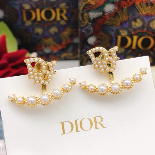 Wholesale Christian Dior Earrings For Women #1251870 $27.00 USD, Wholesale Quality Replica Christian Dior Earrings