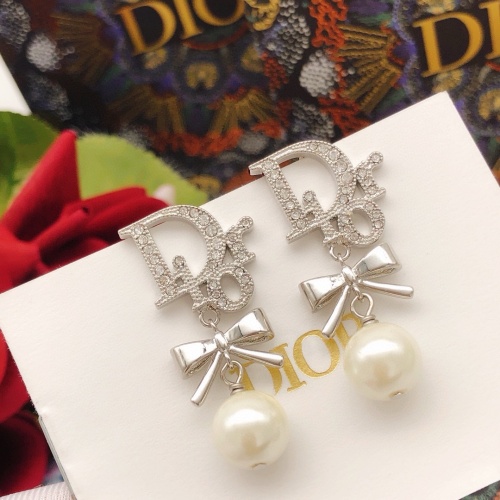 Wholesale Christian Dior Earrings For Women #1251878 $29.00 USD, Wholesale Quality Replica Christian Dior Earrings