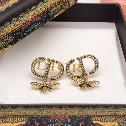 Replica Christian Dior Earrings For Women #1251901 $27.00 USD for Wholesale