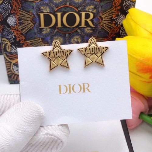 Replica Christian Dior Earrings For Women #1251905 $27.00 USD for Wholesale