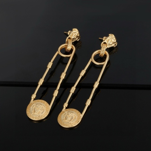 Wholesale Versace Earrings For Women #1251907 $29.00 USD, Wholesale Quality Replica Versace Earrings