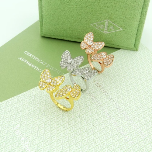 Replica Van Cleef & Arpels Rings For Women #1251938 $27.00 USD for Wholesale