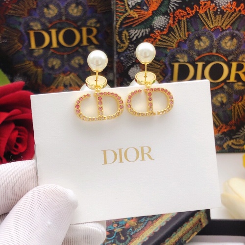 Replica Christian Dior Earrings For Women #1251941 $29.00 USD for Wholesale