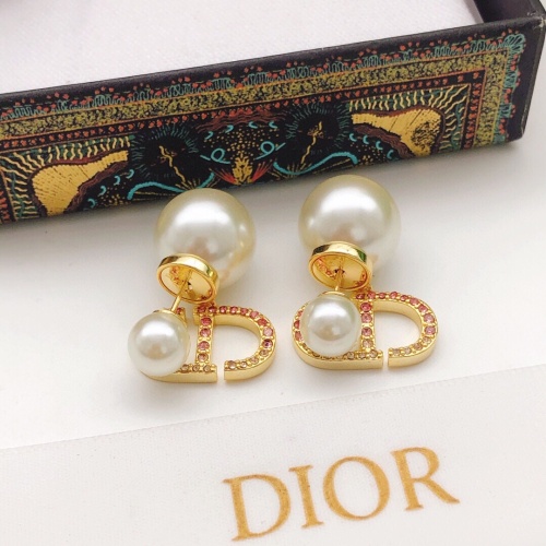 Replica Christian Dior Earrings For Women #1251941 $29.00 USD for Wholesale