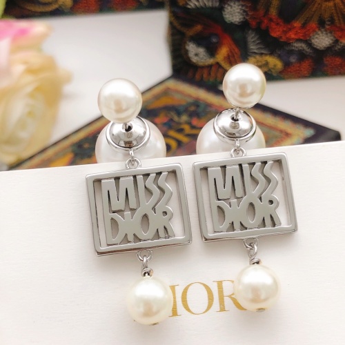 Wholesale Christian Dior Earrings For Women #1251943 $29.00 USD, Wholesale Quality Replica Christian Dior Earrings