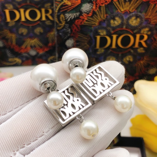 Replica Christian Dior Earrings For Women #1251943 $29.00 USD for Wholesale