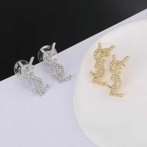 Replica Yves Saint Laurent YSL Earrings For Women #1251959 $25.00 USD for Wholesale